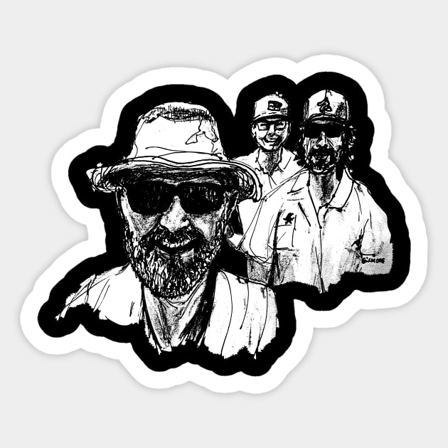 Three Shaws Sticker by Gilmore